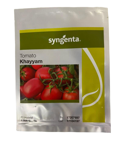 بذر گوجه فرنگی خیام(بسته بندی 1000 و 5000 عددی)